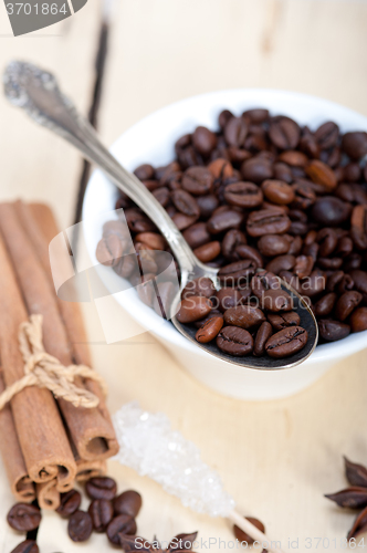 Image of coffe sugar and spice