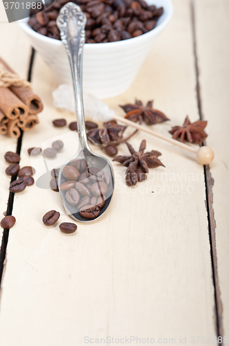 Image of coffe sugar and spice