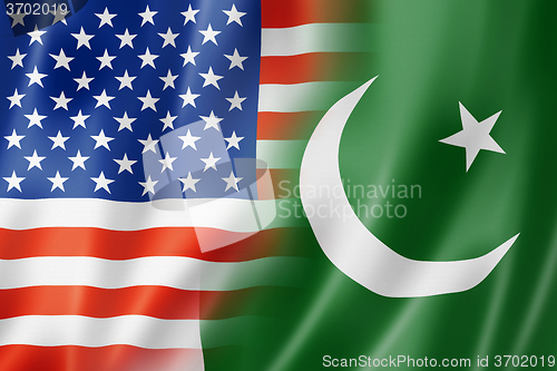 Image of USA and Pakistan flag