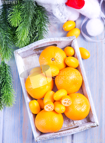 Image of fresh tangerines