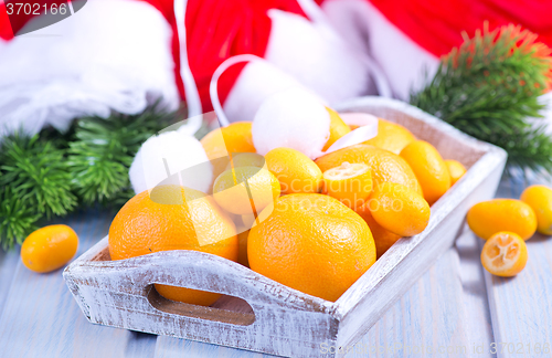 Image of fresh tangerines