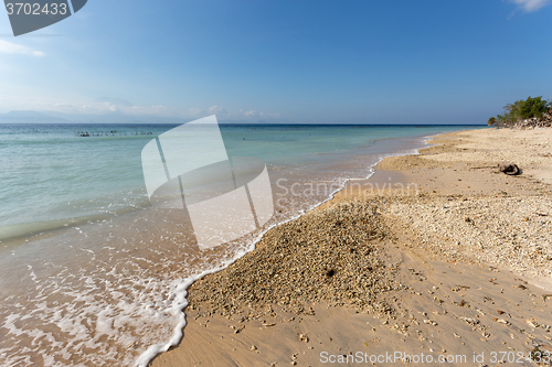 Image of dream beach Bali Indonesia, Nusa Penida island