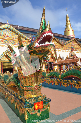 Image of Sculpture at the Thai temple Wat Chayamangkalaram