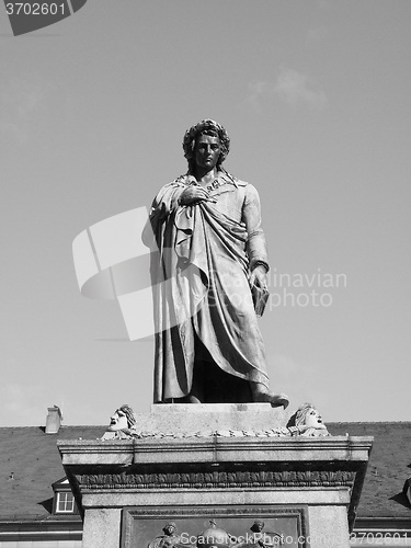 Image of Schiller statue, Stuttgart