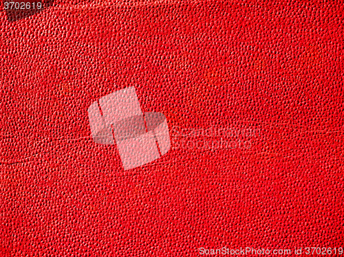 Image of Retro look Red leatherette background