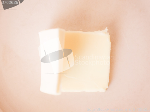 Image of Retro looking Milk butter