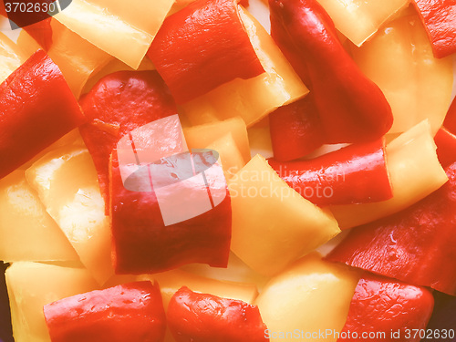 Image of Retro looking Peppers
