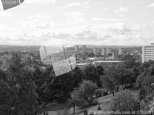 Image of Black and white Glasgow picture