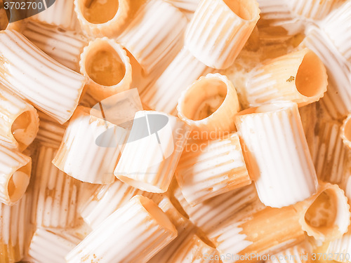 Image of Retro looking Paccheri pasta