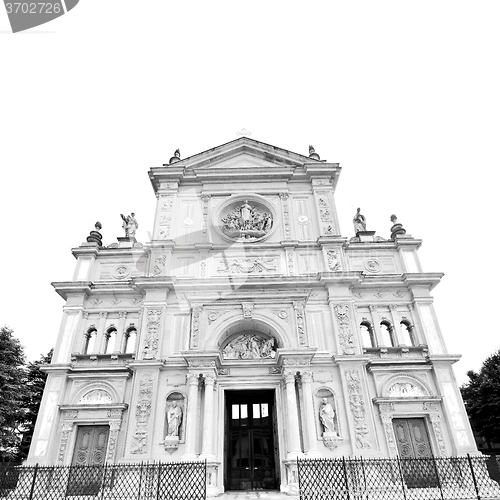 Image of  culture old architecture in italy europe milan religion       a