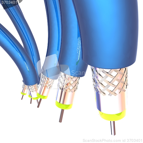 Image of Cables for high tech connect