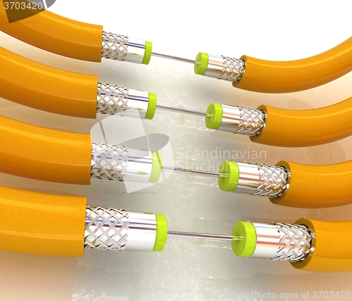 Image of Cables for high tech connect