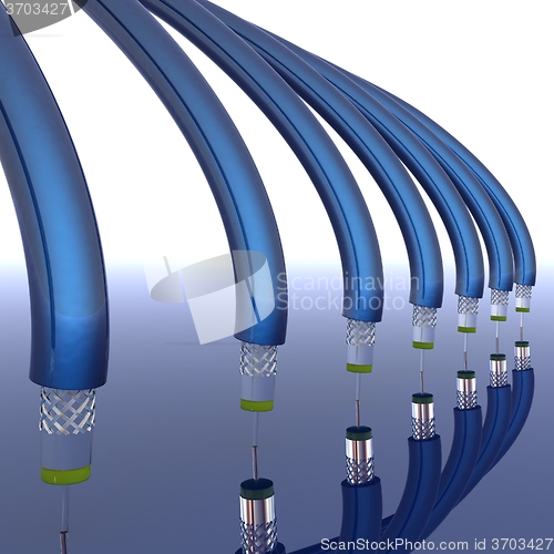 Image of Cables for high tech connect