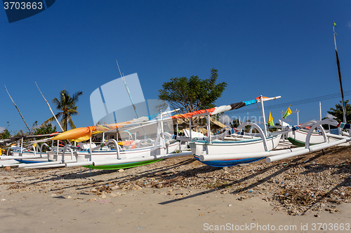 Image of catamaran boat, Bali Indonesia