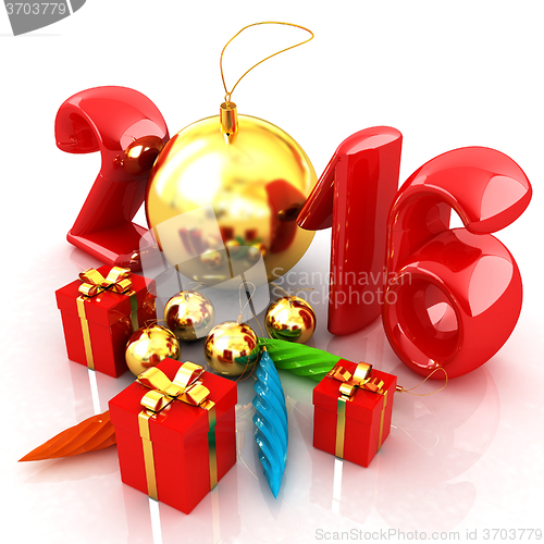 Image of Happy new 2016 year