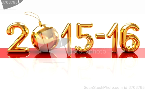 Image of Happy new 2016 year