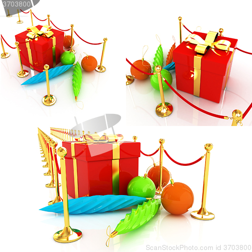 Image of Set of  Beautiful Christmas gifts