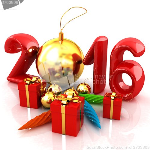 Image of Happy new 2016 year