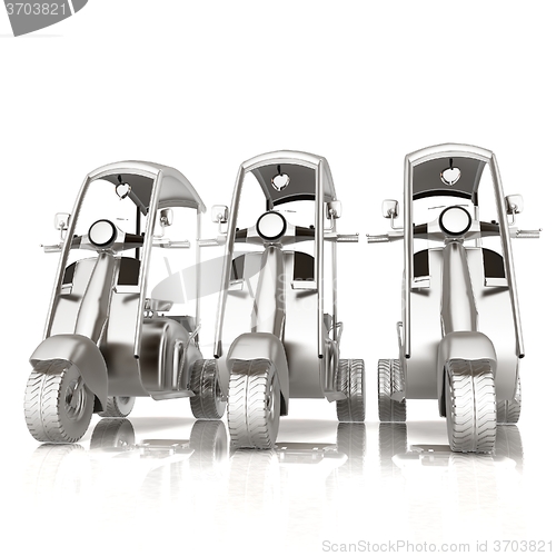 Image of scooters