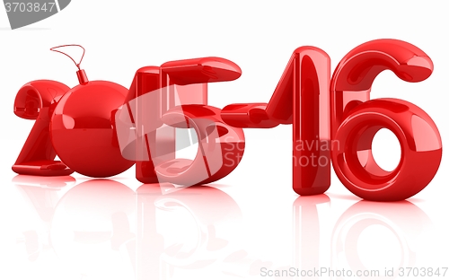 Image of Happy new 2016 year