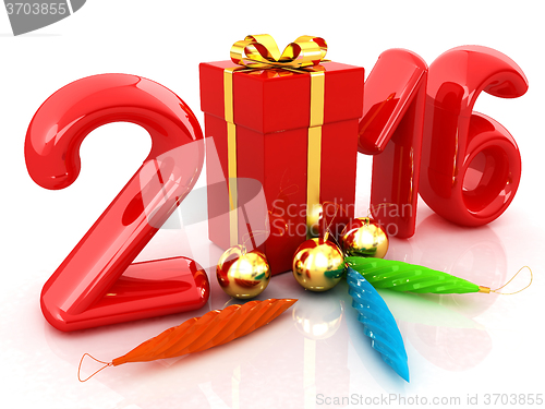 Image of Happy new 2016 year