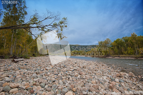 Image of Autumn river photo