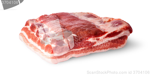 Image of Big piece bacon rotated