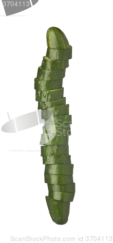 Image of Sliced japanese cucumber