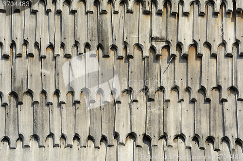 Image of Wooden Roof Background