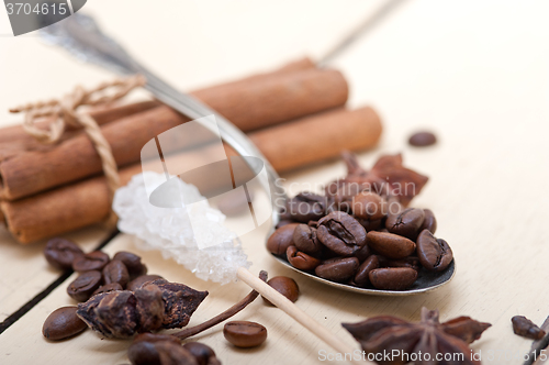 Image of coffe sugar and spice