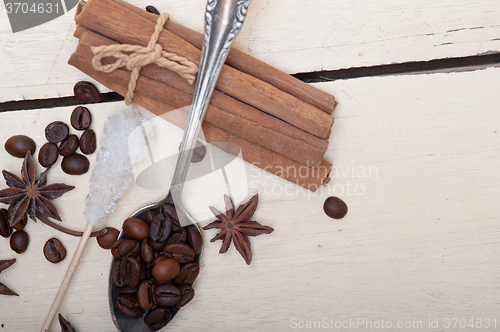 Image of coffe sugar and spice