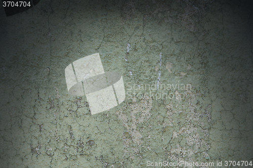 Image of Grayish Green Weathered and Distressed Texture Lit Dramatically