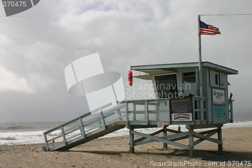 Image of California lifeguard