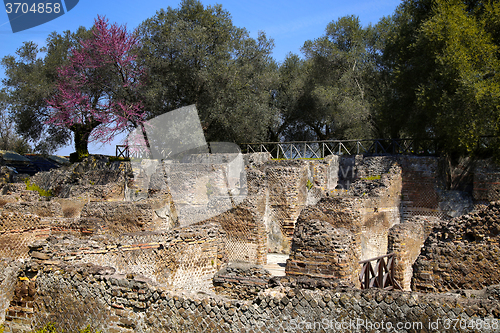 Image of Ancient ruins of Villa Adriana ( The Hadrian\'s Villa ), Hospital