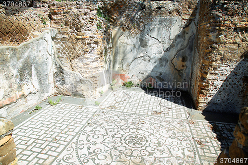 Image of Ancient ruins of Villa Adriana ( The Hadrian\'s Villa ), Hospital