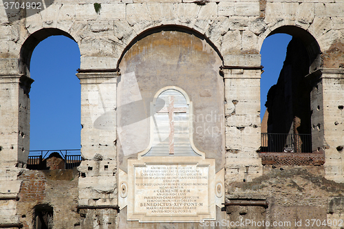 Image of The Colosseum in Rome, Italy