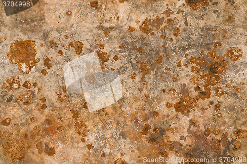 Image of Metal background with rusty corrosion seamlessly tileable