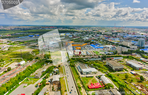 Image of Permyakova and Harkovskaya streets intersection. Ochakovo beer-nonalcoholic combine