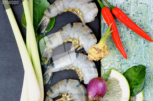 Image of Tom Yam Soup Ingredients