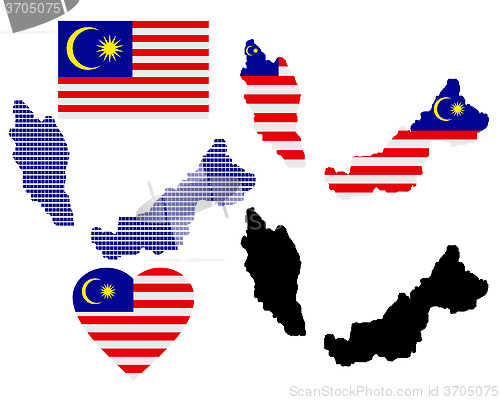 Image of maps of Malaysia