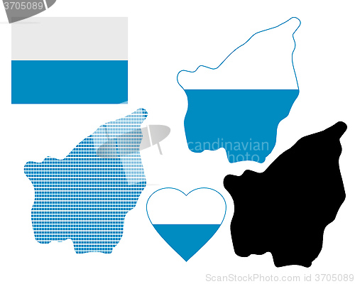 Image of map of San Marino