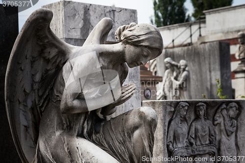 Image of Old Cemetery statue