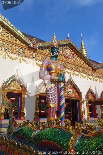 Image of Thai temple Wat Chayamangkalaram on island Penang