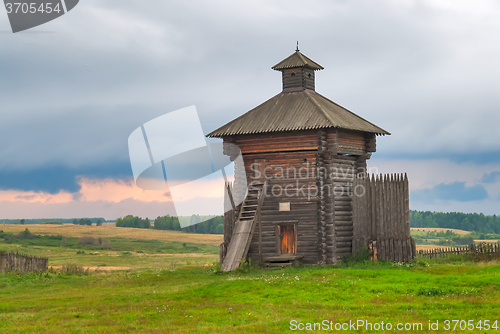 Image of Tower of Aramashevsky jail. Nizhnyaya Sinyachikha