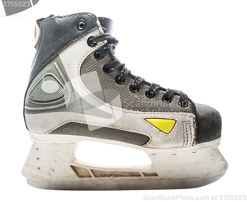 Image of Hockey skate. Ice-skate isolated