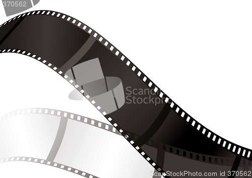 Image of film shadow bend