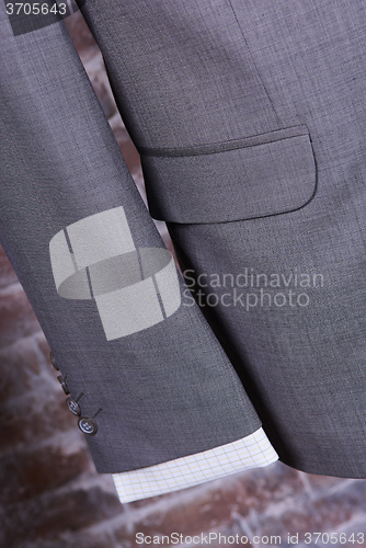 Image of Suit Texture Close Up