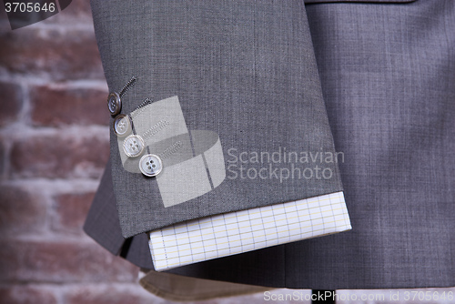 Image of Suit Texture Close Up