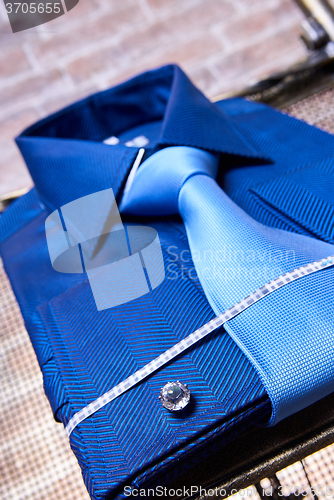 Image of Suit Texture Close Up