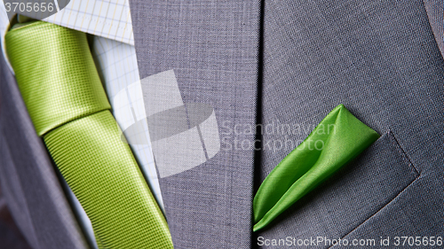 Image of Suit Texture Close Up